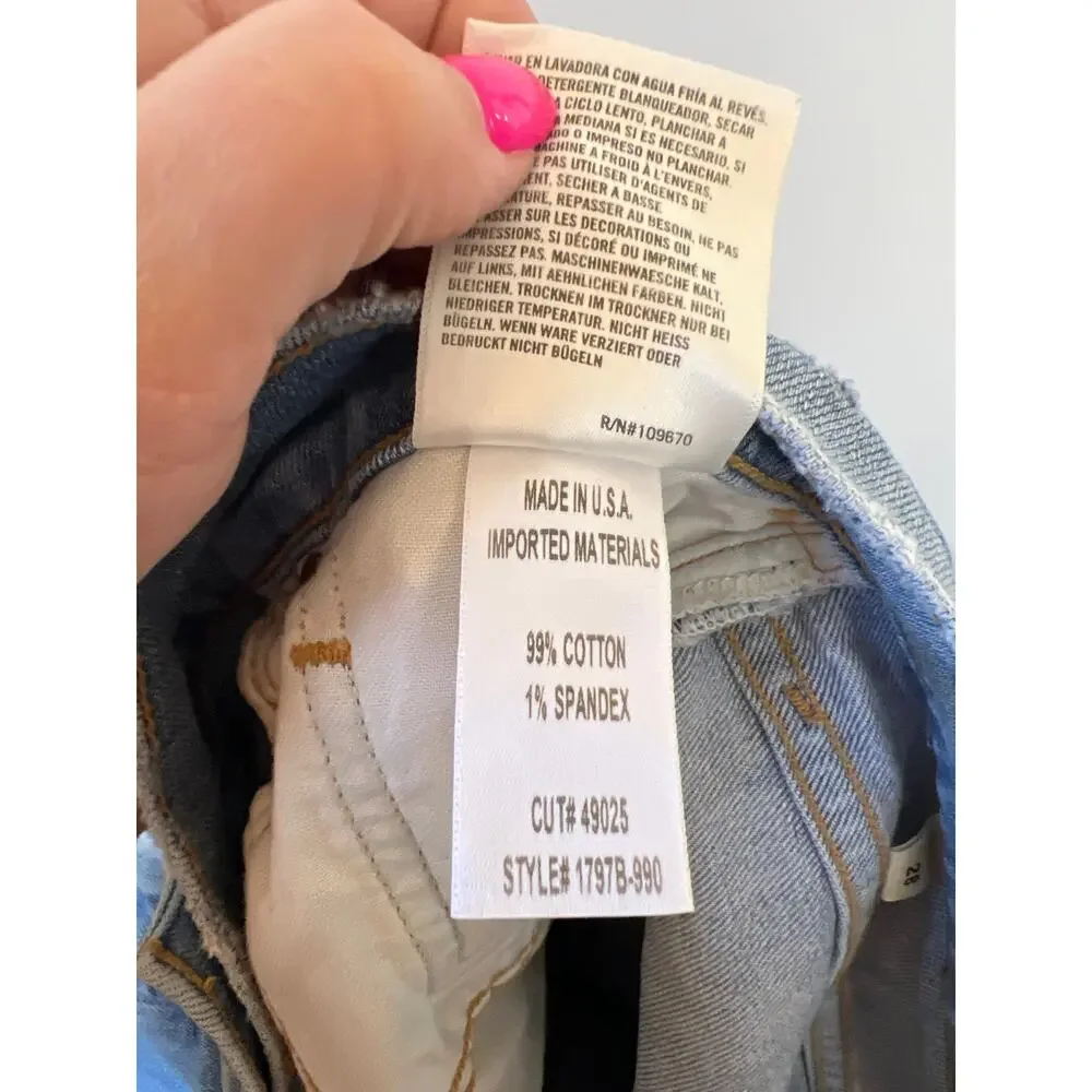 NEW Citizens of Humanity Emerson High Waist Slim Boyfriend Jeans Size: 28
